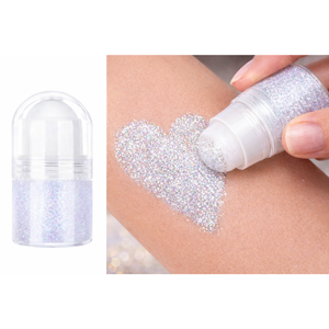 Gel scintillant liquide végétalien de haute qualité 30g pour visage et corps, à bille, longue tenue, sans parfum, pour spectacles sur scène - Product Image 5