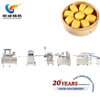 Mesin Pembuat Baozi/Oucheng China/Line Produksi Momo/Mesin Pembuat Bakpao Kukus.