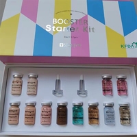 Kit de démarrage Booster de fond de teint coréen Stayve en vente – Sérum et crème BB éclaircissante avec ampoule ADN de saumon et or