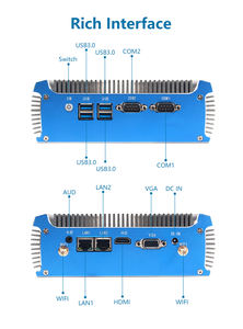 WANDONG Mini PC AMD Ryzen 7 6800H Dual Band WiFi6 BT5.2 DDR5 16GB 512GB SSD Qcta Cores 16 Threads Mini PC <b>Computer</b> - Product Image 4