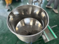 Machine de remplissage automatique à tête unique pour jus d'orange, contrôle PLC, pour le remplissage de liquides, aliments, boissons, eau, industries chimiques, bocaux