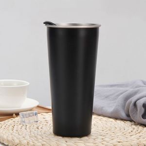 แก้วของขวัญธุรกิจแบบกำหนดเอง - แก้วกาแฟสแตนเลสมีฝาปิด - Product Image 6