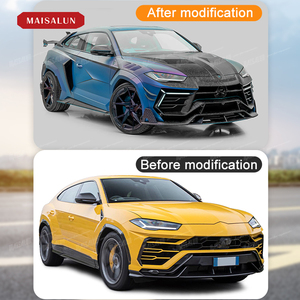 Accessoires de voiture Style M Pare-chocs avant en fibre de carbone pour <span class=keywords><strong>Lamborghini</strong></span> <span class=keywords><strong>Urus</strong></span> Trois générations Pare-chocs avant Pièce détachée - Product Image 3