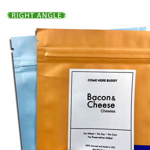 Sacs en plastique personnalisés, impression de votre propre logo, pack de friandises pour chiens, vente en gros - Product Image 5