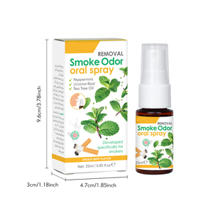 Spray Orale al Limone e Menta con Olio di Tea Tree, Prodotti per l'Igiene Orale, Rinfrescante per l'Alito, Ingrediente Principale: Frutta - Product Image 4