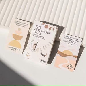 Biể<span class=keywords><strong>u</strong></span> Tượng Tùy Chỉnh In Tự Tình Yê<span class=keywords><strong>u</strong></span> Khẳng Định Thẻ Bộ Tích cực Khuyến khích Tâm Vấn đề Giấy Chơ<span class=keywords><strong>i</strong></span> Thẻ Nhà Máy - Product Image 4