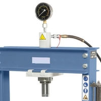 Livraison rapide, presse hydraulique manuelle HP-20Q avec moteur 380V 60MPa, usage domestique, cadre en H, certifiée CE