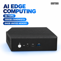 Kotak Komputasi AI Edge 100GB/s Lebar Pita Memori Akselerator AI untuk Inferensi LLM di Perangkat Tepi