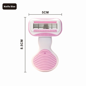 Rasoirs de voyage <span class=keywords><strong>pour</strong></span> l'épilation pubienne féminine, adaptés aux zones sensibles, <span class=keywords><strong>rasoir</strong></span> jetable <span class=keywords><strong>pour</strong></span> les aisselles, sans irritation, tondeuse <span class=keywords><strong>pour</strong></span> femmes - Product Image 4