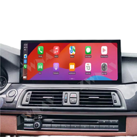 ZWNAV Écran IPS 15,6 pouces USB TV Carplay pour BMW Série 5 F10 2010-2017 Navigation GPS Android 15 Lecteur CD 2DIN Autoradio