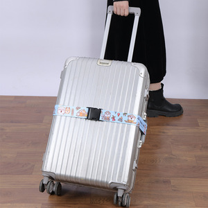 Tùy Chỉnh Cá Nhân Truyền Nhiệt In Ấn Polyester Ràng Buộc Vành Đai Vali Dây Đeo Khóa Khóa Hành Lý Vành Đai Khóa - Product Image 3