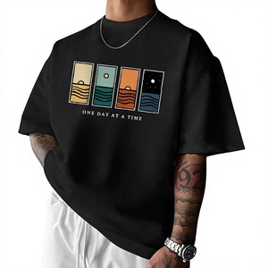 เสื้อยืดแฟชั่นล่าสุดสำหรับผู้ชาย แขนสั้น คอกลม สไตล์ลำลอง ผ้าฝ้าย 100%  ออกแบบโลโก้ด้านหน้าได้ตามต้องการ  ถักทอระบายอากาศได้ดี เป็นมิตรต่อสิ่งแวดล้อม - Product Image 4