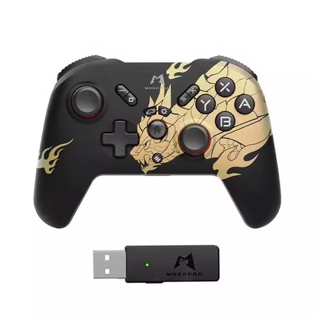 MOBAPAD Monster Hunter Rise Controller Joystick for Nintendo Switch PC Android IOS Game Accessories Wireless Blue Tooth Gamepad