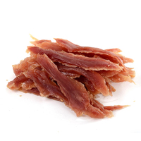 Groothandel LUSCIOUS Hoogproteïne Gezonde Hondensnoepjes Natuurlijk Zonder Toevoegingen Zachte Zalm Kabeljauw Rawhide Strip Jerky 0.2kg Spijsvertering Huid