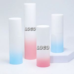 Private Custom 20ml 30ml 50ml Plastic Frost Gradient Blue <b>Pink</b> Vacuum Spray <b>Bottle</b> Cosmetic Emulsion Lotion Airless Pump <b>Bottle</b> - Product Image 1