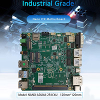 Placa Base Industrial Nano ITX N100 |   Alder Lake-N DDR4 16GB, Doble LAN Gigabit, Soporte para WiFi 4G LTE, para Control Industrial