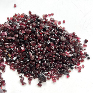 <span class=keywords><strong>Pietra</strong></span> di <span class=keywords><strong>Granato</strong></span> Rosso Levigata all'Ingrosso, Cristallo Naturale Grezzo per Decorazione Casa - Product Image 6