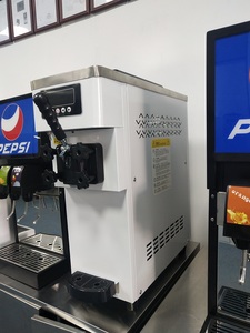 Máquina de Helado Suave de Autoservicio YinShuo BQM-12, para Helado en Polvo con <span class=keywords><strong>Leche</strong></span>/Agua, Bajo Ruido, Ahorro de Energía, Precio de Fábrica - Product Image 2