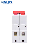 Disjoncteur miniature 2P DC 1000V pour systèmes solaires photovoltaïques, interrupteur de batterie 10A, capacité de coupure 6kA, courbe B, protection Li MCB