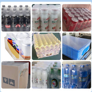 Y-F पूर्ण स्वचालित बहु-पैक बोतलें बंडलिंग मशीन स्वचालित पी-सीलर और बोतल के लिए सिकुड़ना सुरंग - Product Image 2