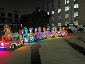 Divertimento Mini usato educativi parco cavalcata elettrica su mini sia All'aperto e al coperto giro animale trackless <span class=keywords><strong>treno</strong></span> - Product Image 3