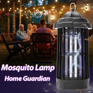 Saijzek 4000V Portable Télécommande Fly Bug Zapper Intérieur et Extérieur Insectes et <span class=keywords><strong>Moustique</strong></span> <span class=keywords><strong>Grille</strong></span> de Sécurité <span class=keywords><strong>Lampe</strong></span> avec Brosse - Product Image 4