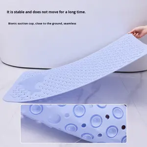 שטיח אמבטיה דולפין לאמבטיה מונע החלקה חדר רחצה מקלחת חדר רחצה עמיד למים נגד נפילה כף רגל אסלה כוס יניקה שטיח רצפה ביתי - Product Image 2