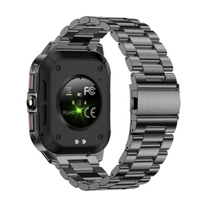 Sang Trọng Mk98 Thông Minh Đồng Hồ Cong Kim Loại Thiết Kế Thép Dây Đeo Đồng Hồ 3ATM Không Thấm Nước Bước Calorie Truy Cập Đèn Pin Dự Báo Thời Tiết - Product Image 4