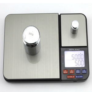 Bilancia da Laboratorio a Doppia Piattaforma in Acciaio Inox con Precisione di 0,1g e Display LED per Uso in Cucina e Laboratorio - Product Image 3