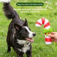Nouveau jouet pour chien en vinyle couineur de Noël