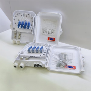 2 in 8 Out Waterproof Fiber Junction Box Pre-Loaded 1x8 SC/UPC PLC Splitter (IP65) - Product Image 5