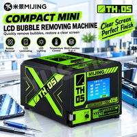 Machine de lamination et de débullage OCA 5-en-1 MIJING TH-05 avec compresseur intégré, durcissement UV, pour réparation d'écrans de montres connectées incurvés et plats, LCD