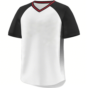 Fabriek Directe Goedkope En Comfortabele Softbal Honkbal T Shirt Blanco Unisex Honkbal Jersey - Product Image 5