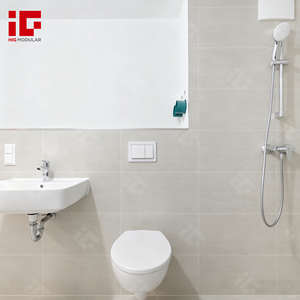 Cabine de salle de bain préfabriquée de luxe, cabines de salle de bain modulaires en acier léger intégrées, salles de douche tout-en-un, salle de douche intégrée - Product Image 4