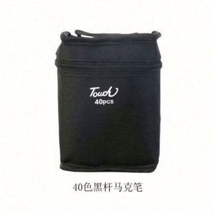 ชุดปากกามาร์กเกอร์แอลกอฮอล์แบบปลายสองด้าน24/36/48สีพร้อมกระเป๋าใส่ปากกา - Product Image 4