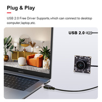 Módulo de cámara 4K Mini USB HD Imx415 8MP 38mm 4,3mm 75 grados sin distorsión UVC Plug & Play Webcam para equipos médicos