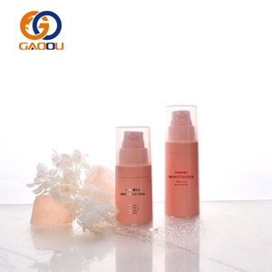 Emballage cosmétique personnalisé, logo personnalisé, crème hydratante pour la peau rose de luxe, 30 ml, 50 ml, 100 ml, flacon pompe sans air avec boîte en papier - Product Image 3