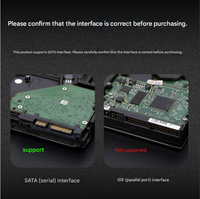 USB3.0 vers SATA 2 en 1 SATA vers USB 3.0 pour disque dur SSD 2,5 3,5 pouces UASP Port DC