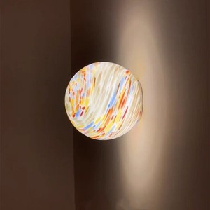 Hfshanks Glass Spherical Wall Lamp <b>Led</b> 220V Full Spectrum Eye Protection For Bedroom <b>Hallway</b> Entryway - Product Image 4