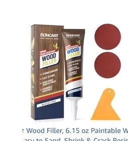 Mastic acrylique à base d'eau pour <span class=keywords><strong>bois</strong></span>, séchage rapide, pâte de réparation professionnelle pour meubles, sols et fissures de placards - Product Image 3