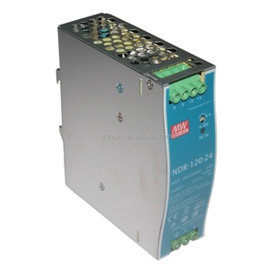Meanwell Authorized NDR-120-24 120W DIN Rail <b>Switching</b> <b>Power</b> Supply with 48V Output Voltage for Industrial Applications 24V 5A - Product Image 3
