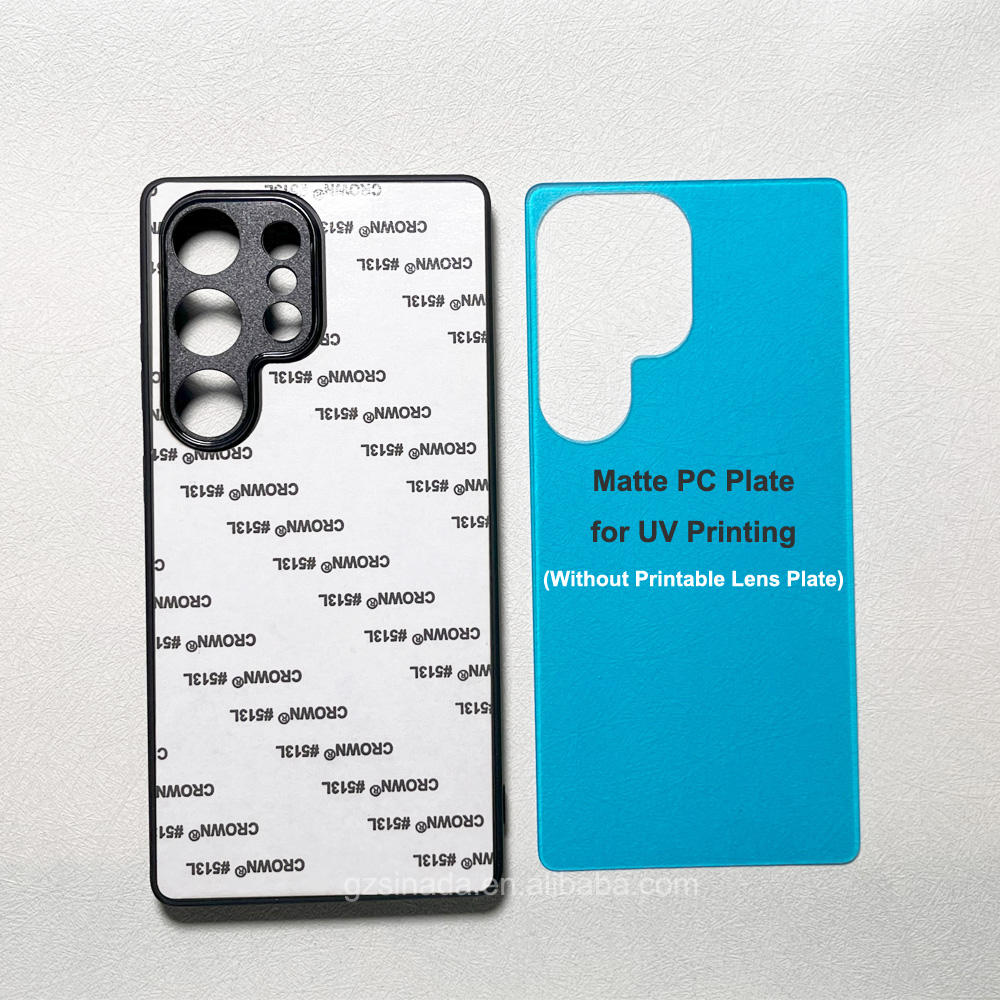 แผ่นใส่ PC สีดำด้าน ไม่มีแผ่นเลนส์พิมพ์ได้