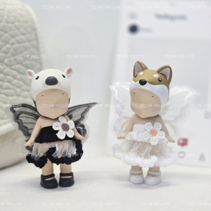 Nuevo Vestido 2026, Atuendo Moderno y Lindo para Muñecas de 3 Pulgadas, Falda de Encaje con Flores, Accesorios para Decoración y Exhibición - Product Image 4