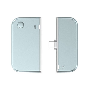 M10 Trasmettitore e Ricevitore <span class=keywords><strong>Audio</strong></span> e <span class=keywords><strong>Video</strong></span> Wireless Portatile e Facile da Usare Compatibile con HDTV Tipo C - Product Image 2