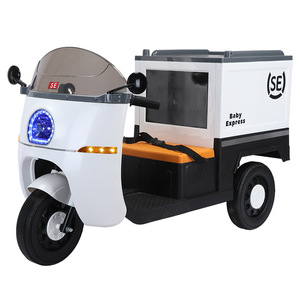 Triciclo eléctrico para niños, motocicleta de carga, carro expreso de <span class=keywords><strong>juguete</strong></span> para niños y niñas - Product Image 5