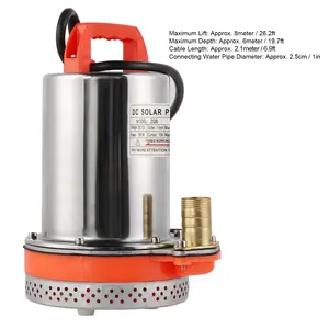 <span class=keywords><strong>Pompe</strong></span> submersible compacte 12V 24V alimentée par batterie solaire pour nettoyage <span class=keywords><strong>de</strong></span> piscine, hauteur <span class=keywords><strong>de</strong></span> refoulement 8m, câble <span class=keywords><strong>de</strong></span> 2,1m - Product Image 4