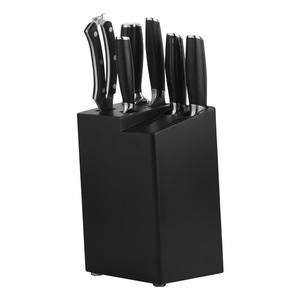Juego <span class=keywords><strong>de</strong></span> Cuchillos <span class=keywords><strong>de</strong></span> Cocina <span class=keywords><strong>de</strong></span> 7 Piezas, Acero Inoxidable 9Cr18MoV con Bloque para Cuchillos, para Cocinar en Casa, Regalo Familiar, Juego Completo <span class=keywords><strong>de</strong></span> Utensilios <span class=keywords><strong>de</strong></span> Cocina - Product Image 5