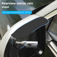 2PCS Car View Mirror Cover Mirror Rain Gaurds Eyebrow Rear View Mirror Rain Protector