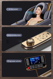 VCT卸売高級スマート全身マッサージチェア3D無重力設計リクライニングBluetoothタイマー制御ホームフット - Product Image 3