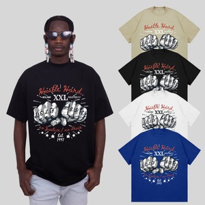 <span class=keywords><strong>DG</strong></span> unisexe 260g poids lourd été à manches courtes T-Shirt nouveau High Street Hip Hop à la mode <span class=keywords><strong>marque</strong></span> haut impression 3D coupe ample polyvalent - Product Image 4